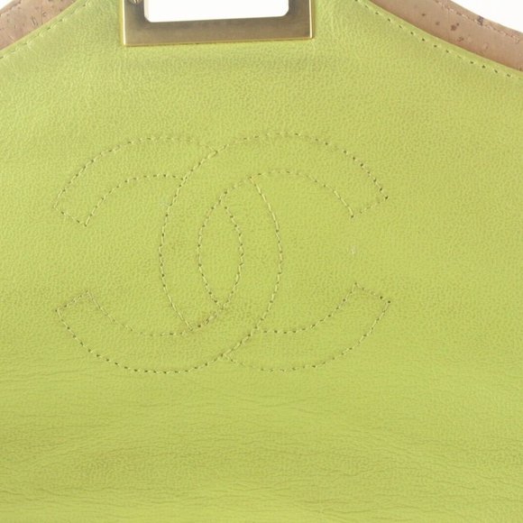 Chanel Rare Cork Chevron Classic Flap 1CJ725K - Picture 6 of 12